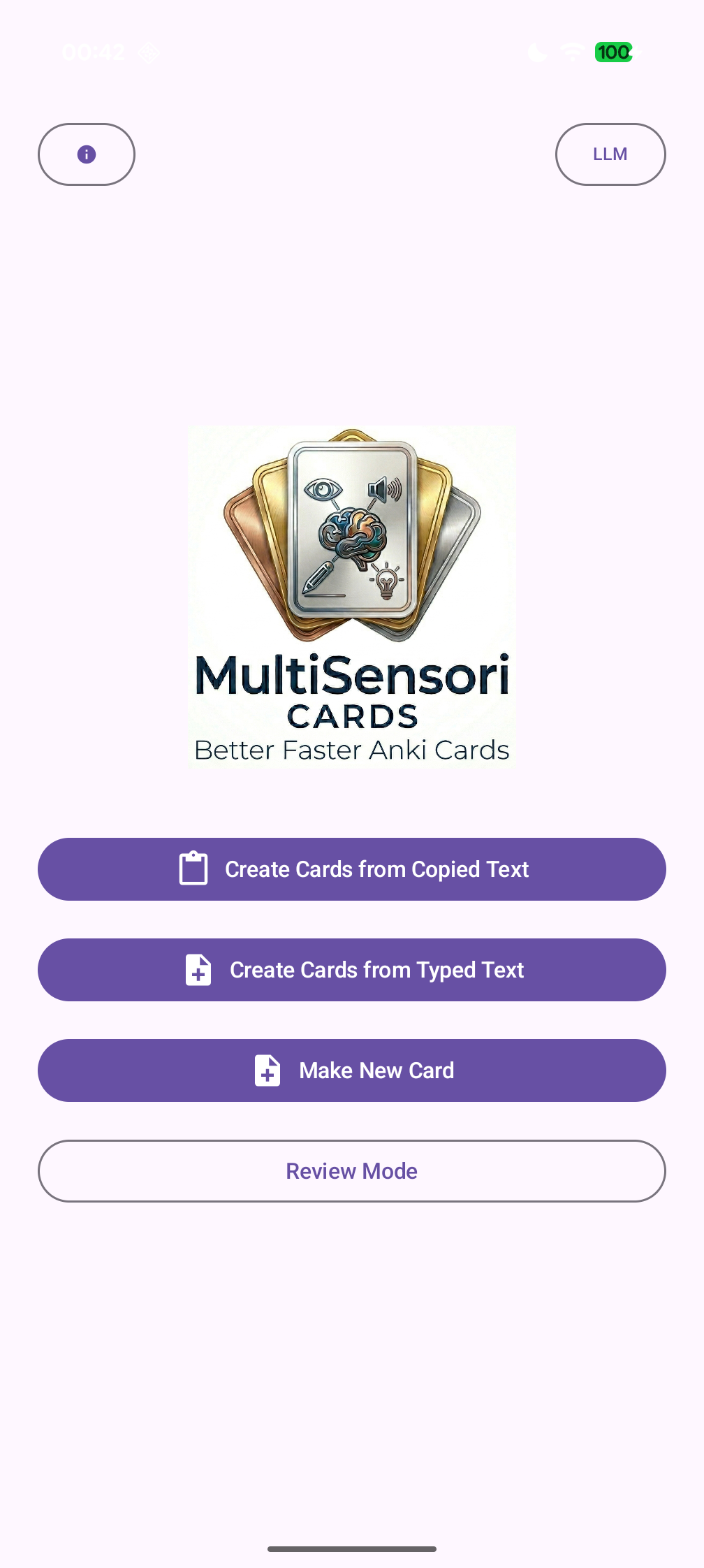 MasterKi home screen